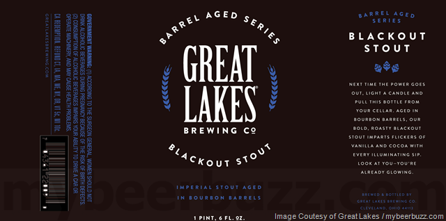 Great Lakes Blackout Stout Coming To Barrel-Aged Series