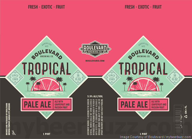 Boulevard Adding All New 16oz & 12oz Cans: Tropical Pale, Unfiltered Wheat, Berliner Weisse, Jam Band, Heavy Lifting, Kolsch, Pale Ale, KC Pils, Hibiscus Gose