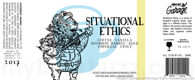 Monday Night Brewing Garage – Situational Ethics (3 Beers)