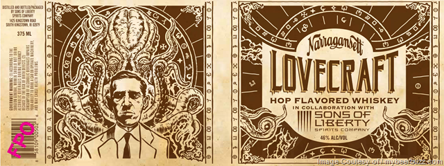 Narragansett & Sons Of Liberty Spirits Collaborate On Lovecraft Hop Flavored Whiskey