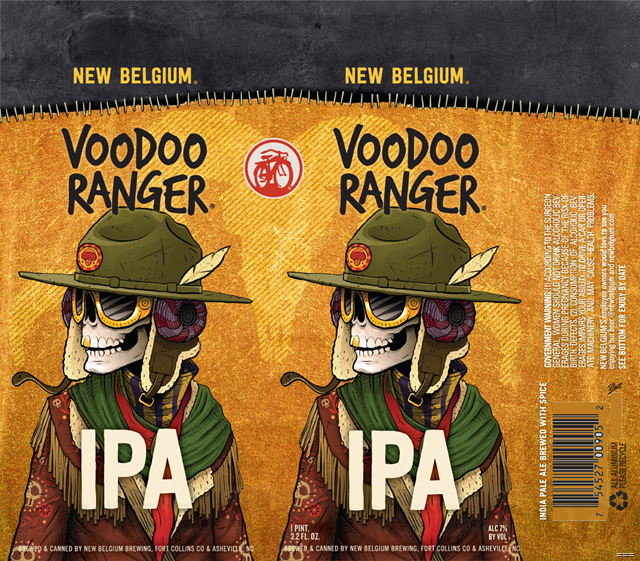 New Belgium Voodoo Ranger IPA Coming To 19.2oz Cans