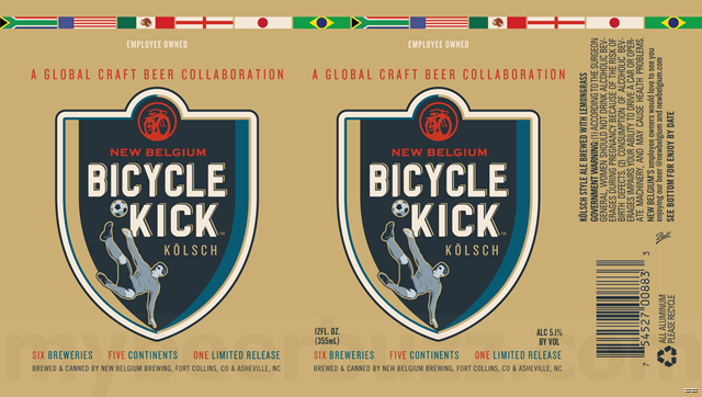 New Belgium Adding Bicycle Kick World Cup Global Collaboration