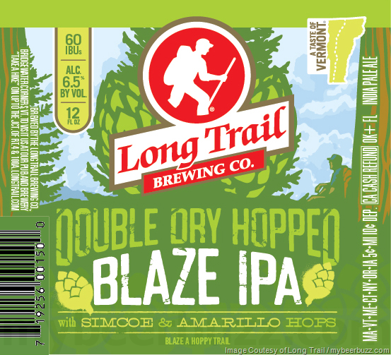 Long Trail Adding Double Dry Hopped Blaze IPA & Mandarin Blaze