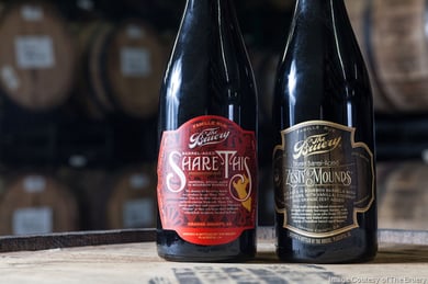 The Bruery Releasing Bourbon Barrel-Aged Share This™ & Bruers’ Barrel-Aged Blend: Zesty Mounds Bottles 10/6