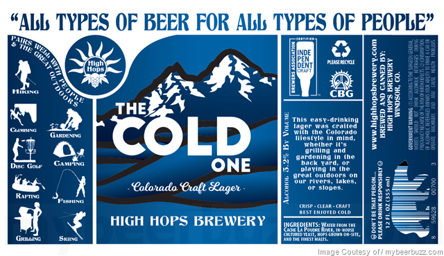 High Hops Brewery – The Cold One 12oz Cans