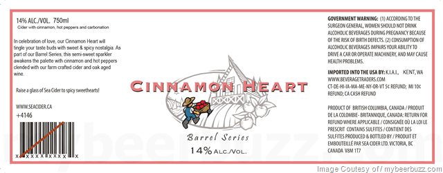 Sea Cider – Cinnamon Heart