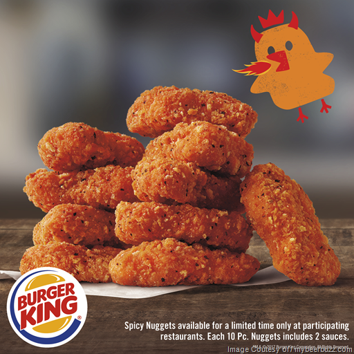 Spicy Chicken Nuggets Have Found a New Home at BURGER KING® Restaurants