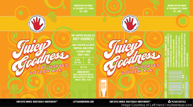 Left Hand Brewing Adding Juicy Goodness Cans