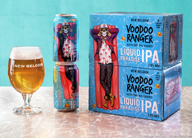New Belgium Brewing Kicks Off Rotating Voodoo Ranger Series with Liquid Paradise IPA