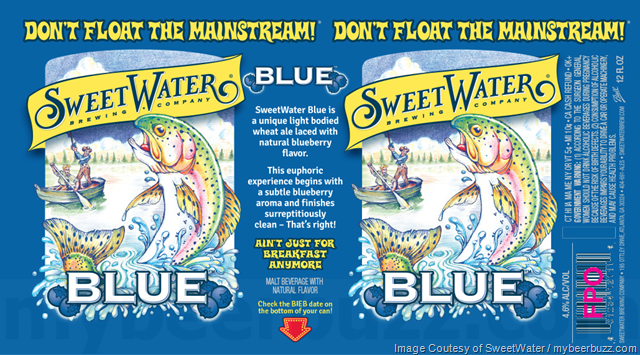SweetWater Blue 12oz Cans