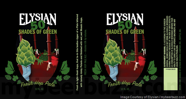 Elysian Brewing Adding 50 Shades of Green Fresh Hop Cans