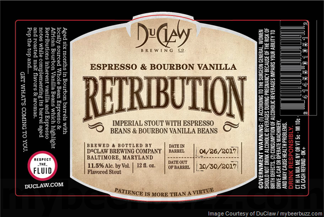 DuClaw – Cocoa & Chile and Espresso & Bourbon Vanilla Retribution
