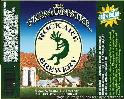 Rock Art – The Vermonster, Doodle DIPA & Vermont Spruce Stout