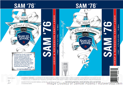 Samuel Adams Adding New Sam ‘76 Lager Cans