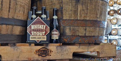 Boulevard Whiskey Barrel Stout Joins Bourbon Barrel Quad Year-Round In Smokestack Series