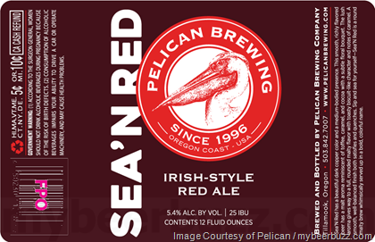 Pelican Brewing – Sea ‘N Red Irish-Style Red Ale