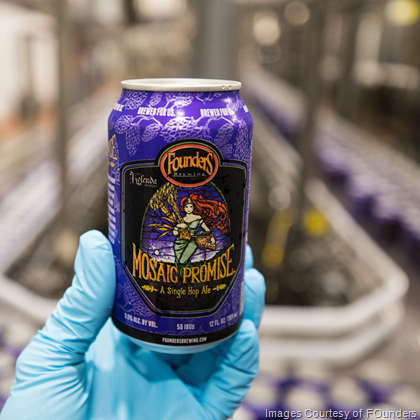 Founders Mosaic Promise Returns In 15-Pack 12oz Cans
