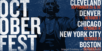 Samuel Adams Announces OctoberFest Celebrations