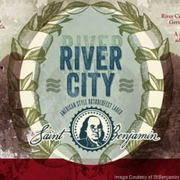 Saint Benjamin Releasing River City Oktoberfest Lager 8/21 / Black Thames Ale
