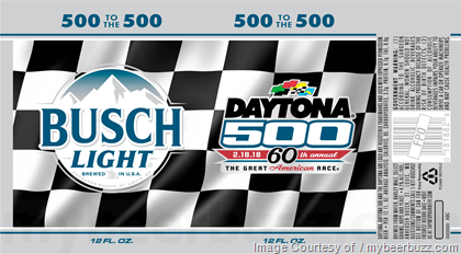 Busch & Busch Light Preparing For 2018 NASCAR Daytona 500 (60th Anniversary)