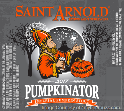 Saint Arnold – 2017 Pumpkinator Coming 10/16