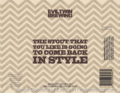 Evil Twin – The Stout That You Like is Going To Come Back In Style (In 16oz Cans)
