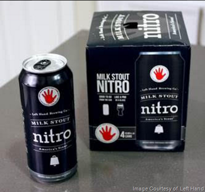 Left Hand Brewing Makes History Again with First US Production Run of Nitro Widget Cans