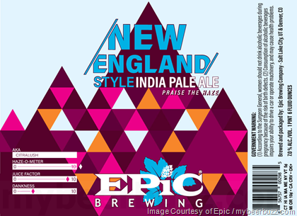Epic Adding New England-Style IPA Bottles