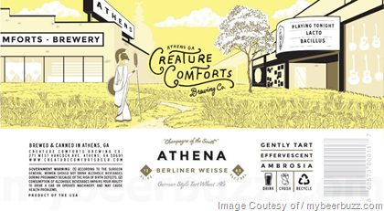 Creature Comforts – Athena Berliner Weisse 12oz Cans