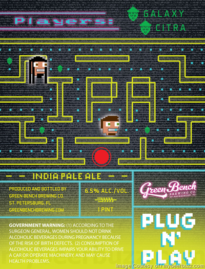 Green Bench Plug N’ Play IPA & Florida IPA Passion Fruit 16oz Cans