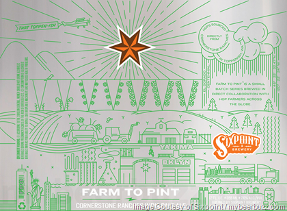 Sixpoint Adding Farm To Pint Cornerstone Ranches IPA & Toppen-ish