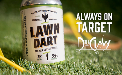 DuClaw Adding Their First Canned Beer:  Lawn Dart