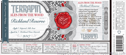Terrapin – Richland Reserve Volume 2 Imperial Milk Stout Coming 9/1/17