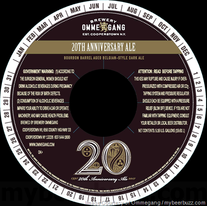 Ommegang 20th Anniversary Ale