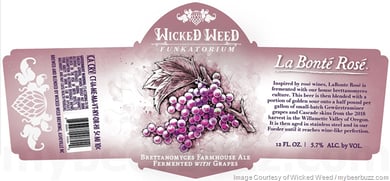 Wicked Weed – La Bonté Rosé & La Bonté Pear