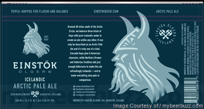Einstok Olgerd Icelandic Arctic Pale Ale