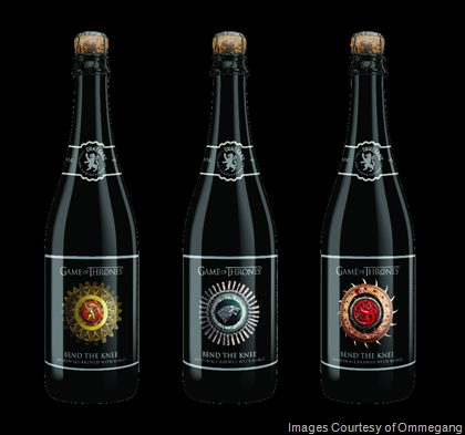 Brewery Ommegang & HBO Global Licensing Release Latest Game Of Thrones Beer:  Bend The Knee