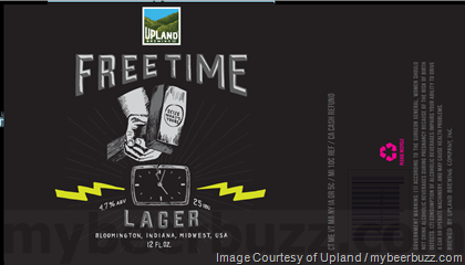 Upland Brewing – Free Time Lager 12oz Cans