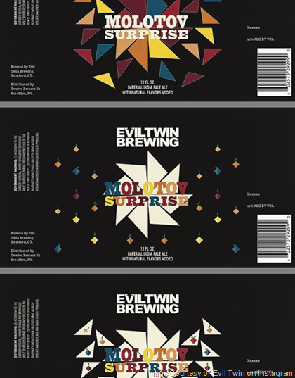 Evil Twin Working On Molotov Surprise Imperial IPA