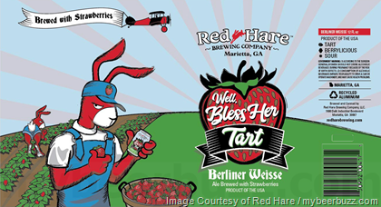 Red Hare – Well Bless Her Tart Berliner Weisse Cans