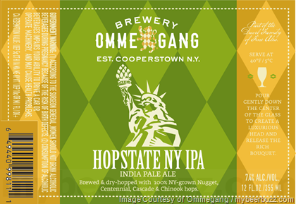 Ommegang – Hopstate NY IPA 12oz Bottles (2017 Edition)