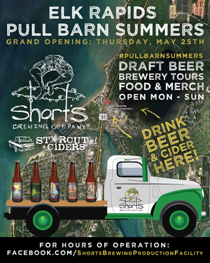 Short’s Announces Public Opening Of Elk Rapids Production Facility