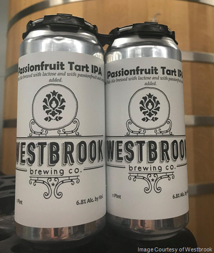 Westbrook Releasing Passion Fruit Tart IPA 16oz Cans SC-Only