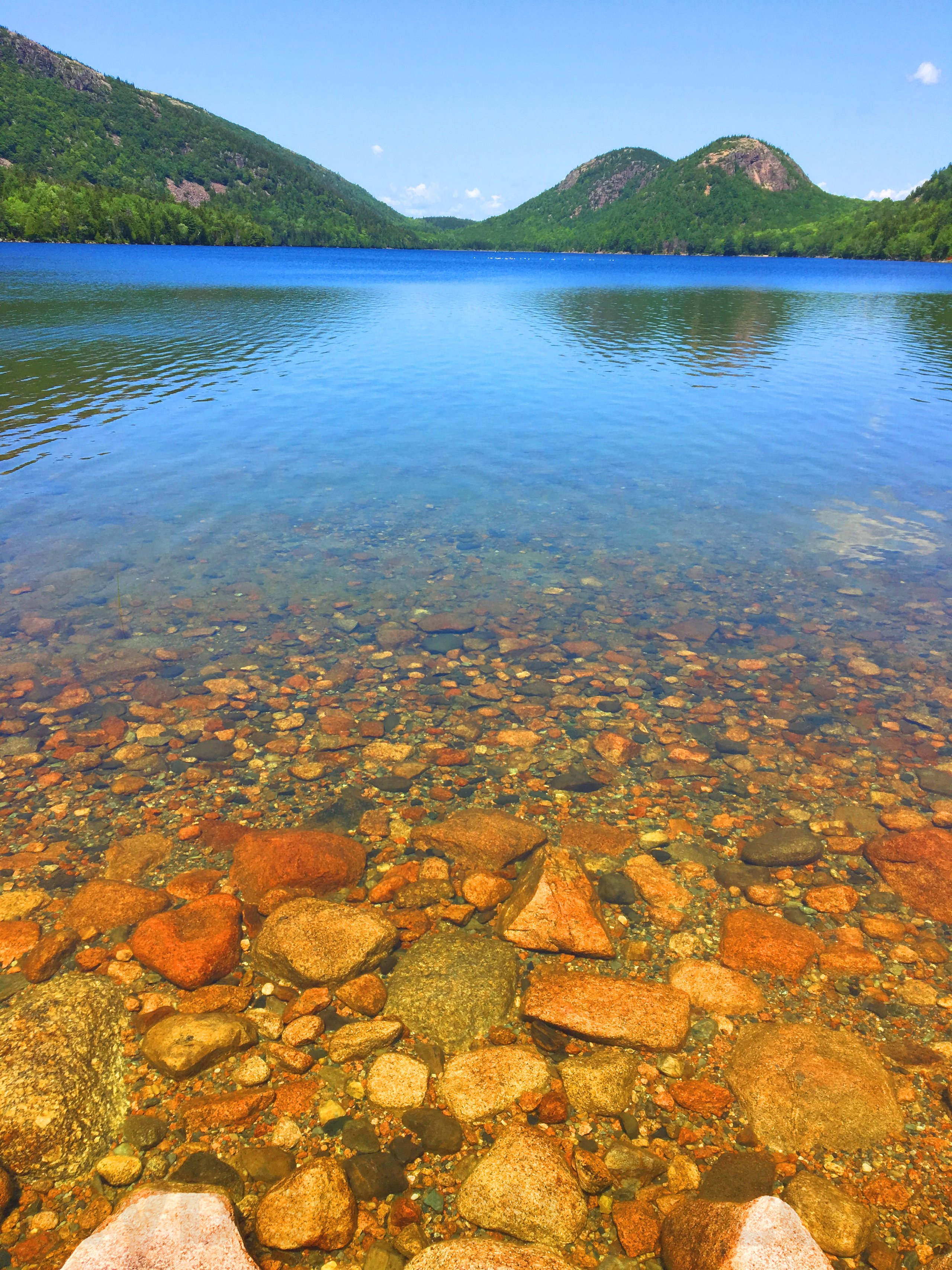 Acadia National Park Jordan Pond & South Bubble