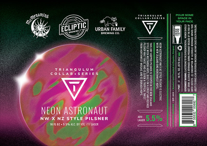 2026 Ecliptic Neon Astronaut 16-oz Cans