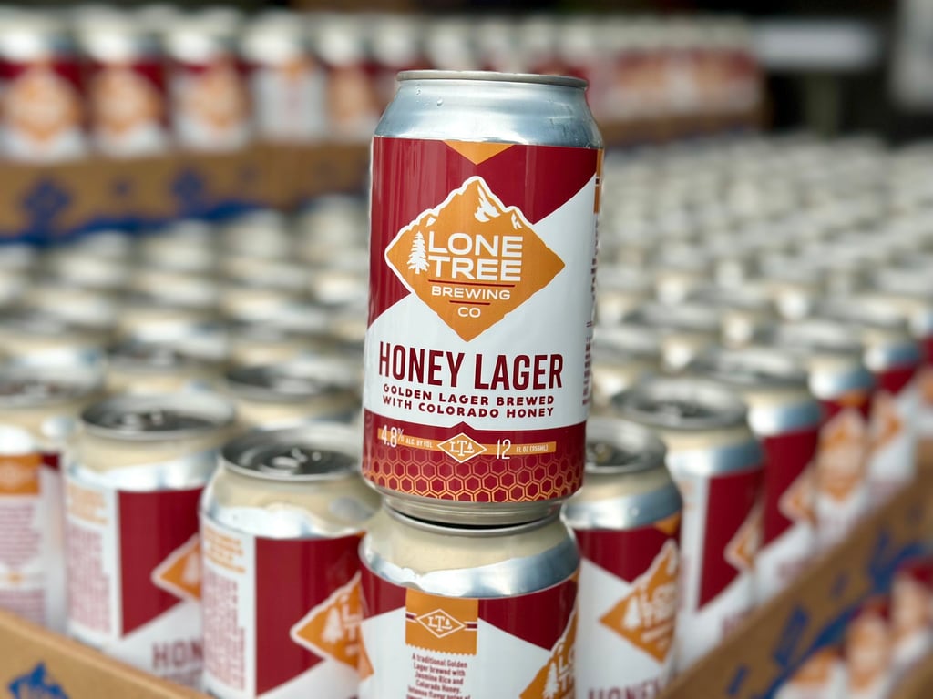 Lone Tree Brewing Honey Lager Hits Cans For Spring