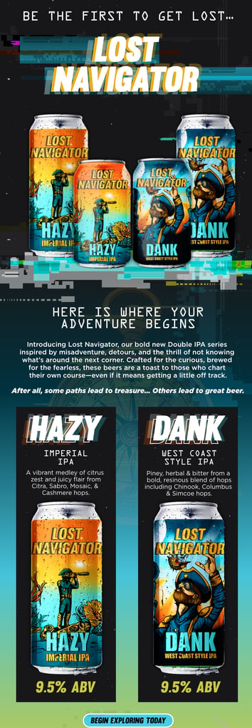 Heavy Seas Introduces Lost Navigator: New Double IPA Series