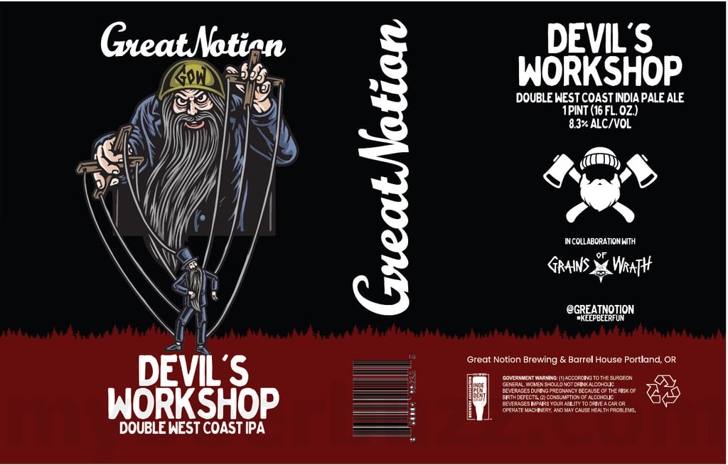 Great Notion Adding Devil’s Workshop & Idle Hands Grains Of Wrath Collaborations