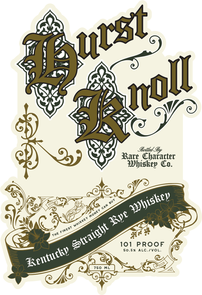 Rare Character Hurst Knoll Kentucky Straight Rye Whiskey
