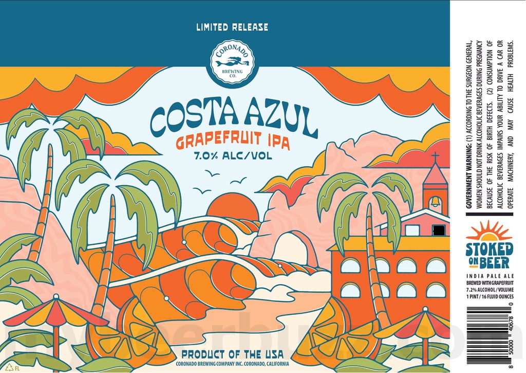 Coronado Brewing Adding Costa Azul Grapefruit IPA